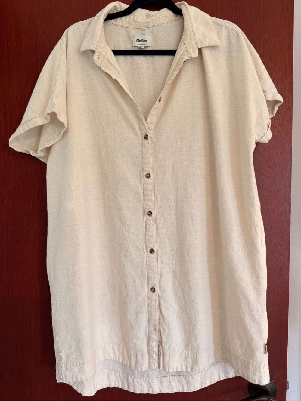 Rhythm Shirt Dress - Picture 3 of 4